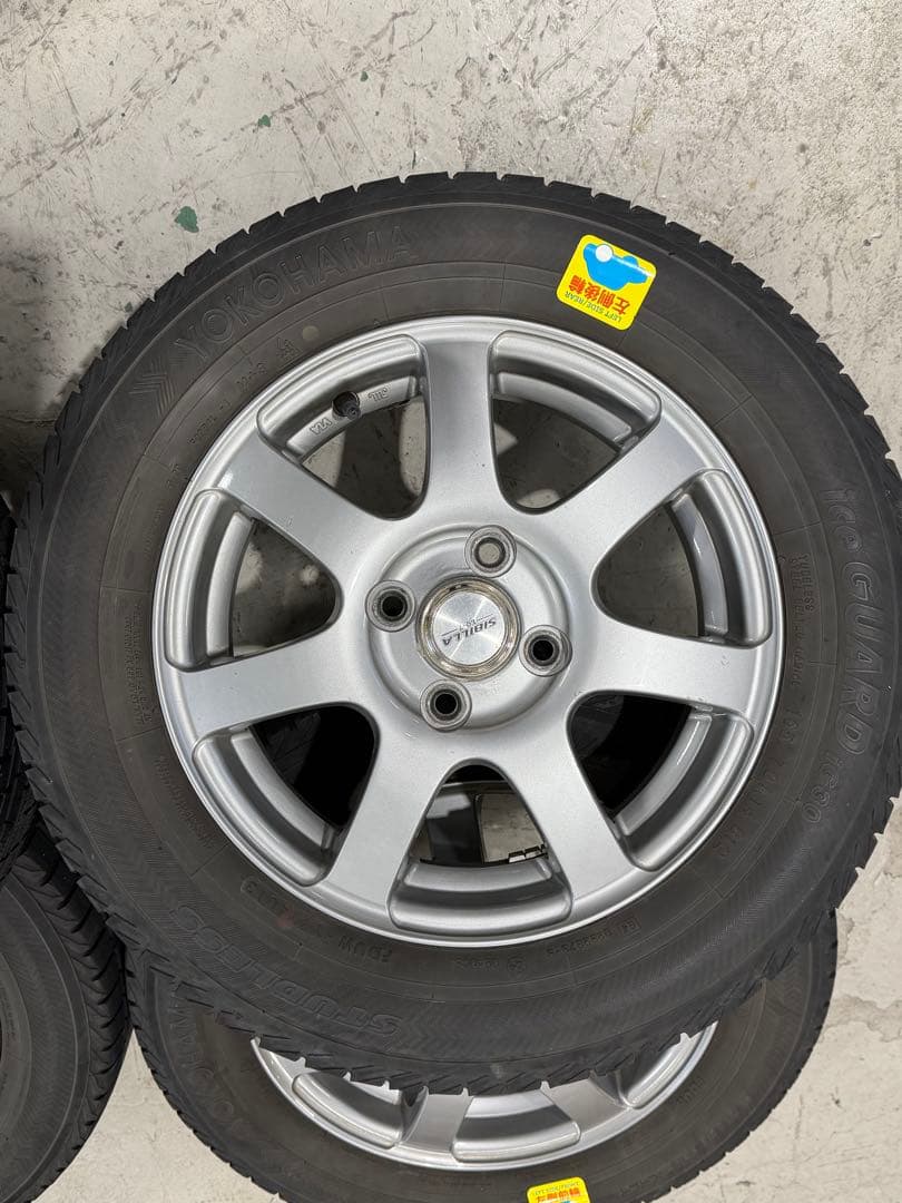 ハスラー　スタッドレスタイヤ　ホイールセット　165/70R14