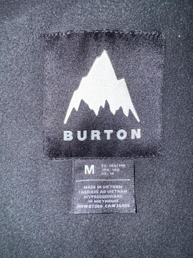 BURTON ジュニア キッズ スノーウェア 上下 M (140cm )