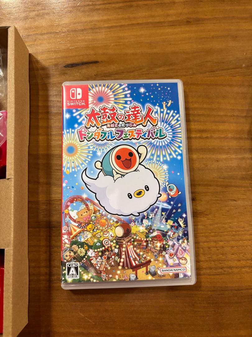 太鼓の達人専用コントローラー＆太鼓の達人switchソフト