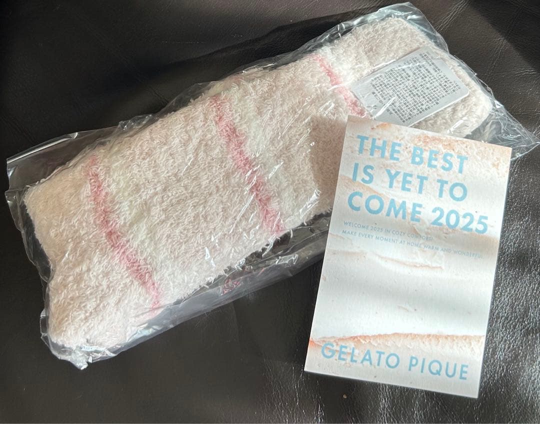 2025 福袋Ａ3点　GELATO PIQUE ピンクストライプ ジェラピケ