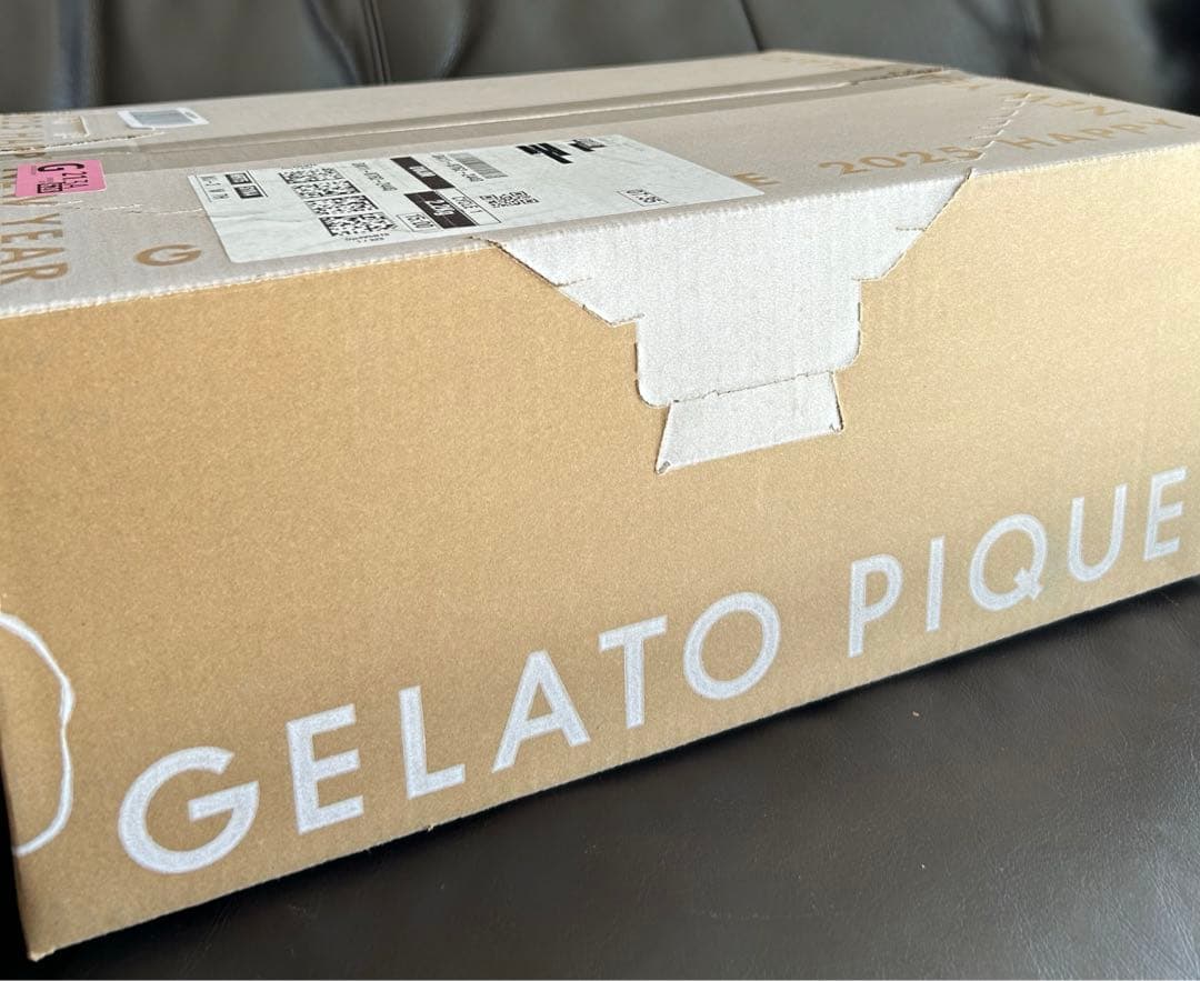 2025 福袋Ａ3点　GELATO PIQUE ピンクストライプ ジェラピケ