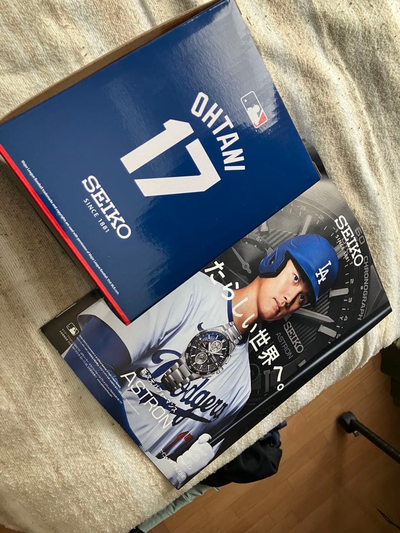 大谷翔平フィギュア　SEIKOアストロンノベルティ　非売品