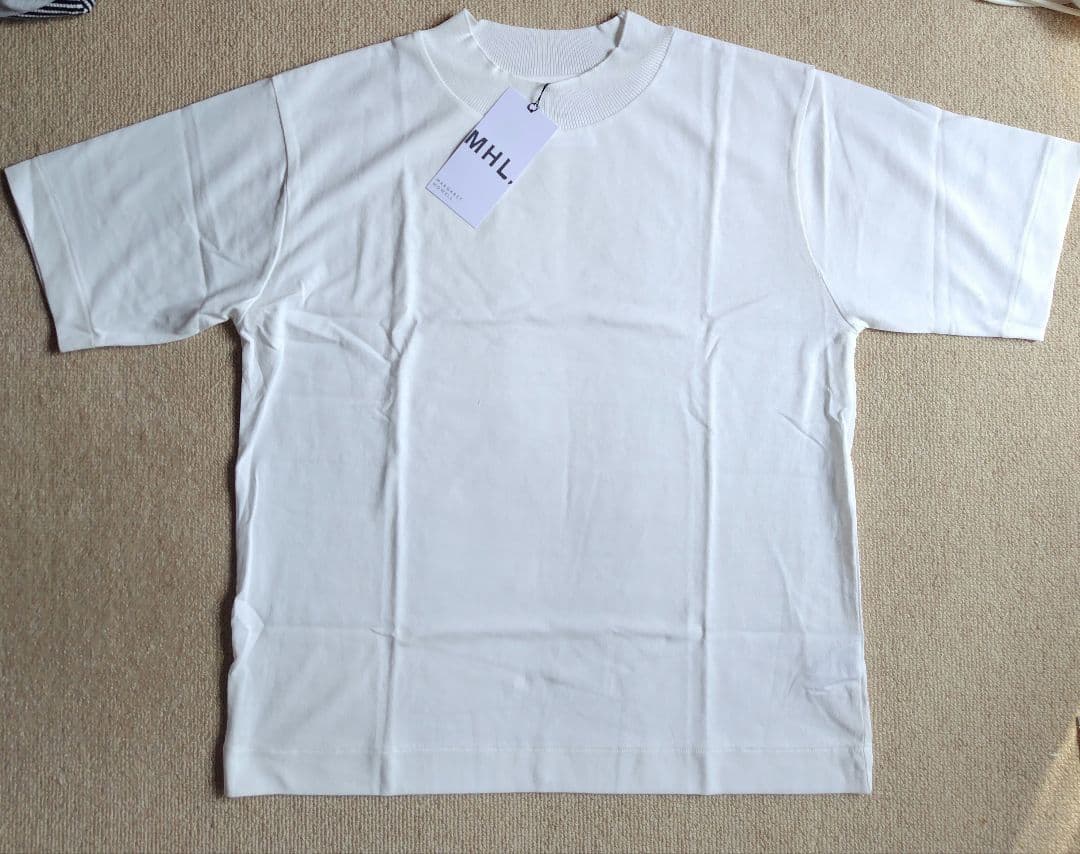 新品未使用品☆MHLライトコットンホワイトTEE☆