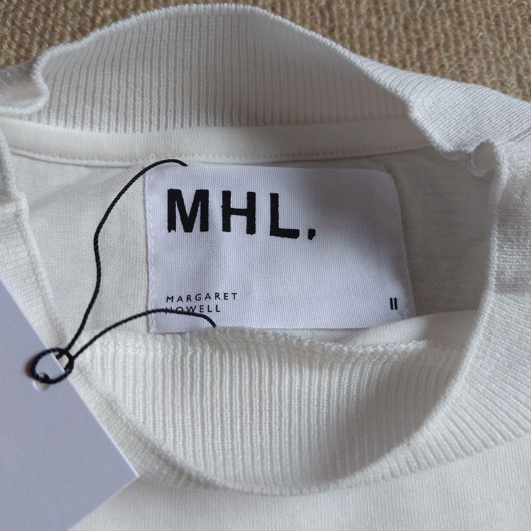新品未使用品☆MHLライトコットンホワイトTEE☆