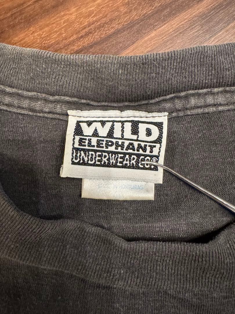 90s WILD ELEPHANT \"RATTLE MY BONES\" Tシャツ