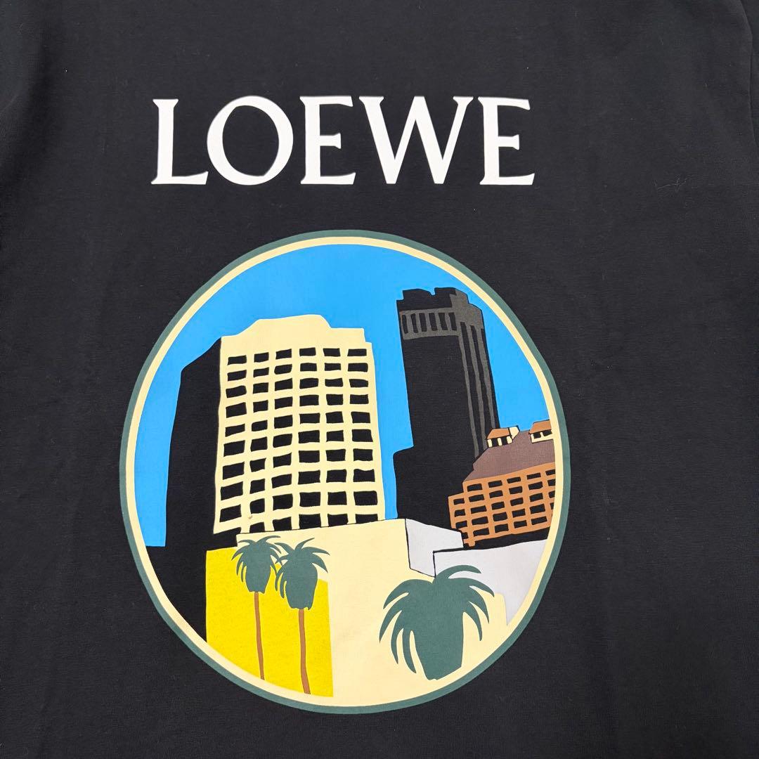【未使用級】LOEWE Tシャツ 半袖 希少 L.A. Series ブラック