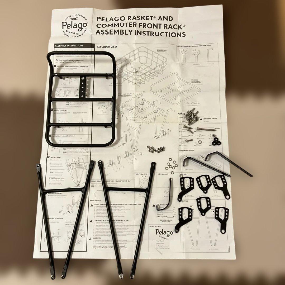 アクセサリー Pelago Commuter Front Rack