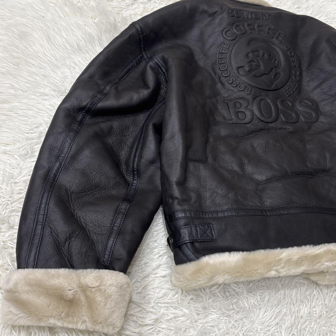 yummy　BOSS ムートンジャケット　XL 2000年記念モデル