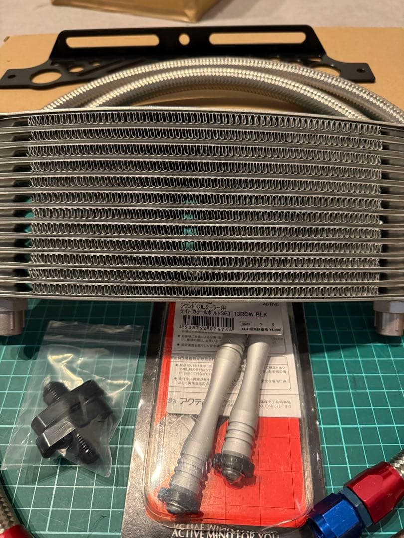 新品　ゼファー400 ゼファーχ アールズ　アクティブ　ラウンドオイルクーラー