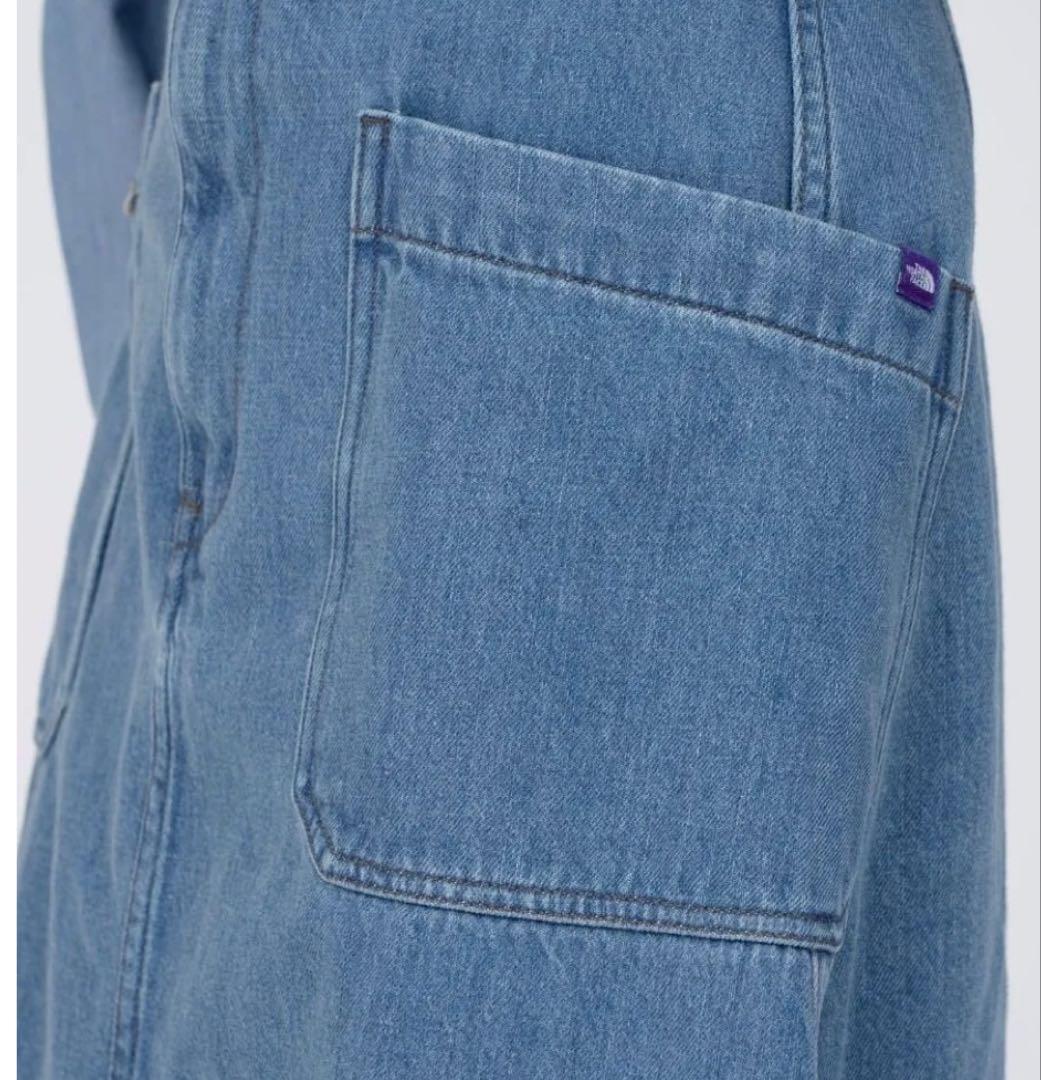 ☆新品☆ザ・ノースフェイスパープルレーベルDenim Field Skirt