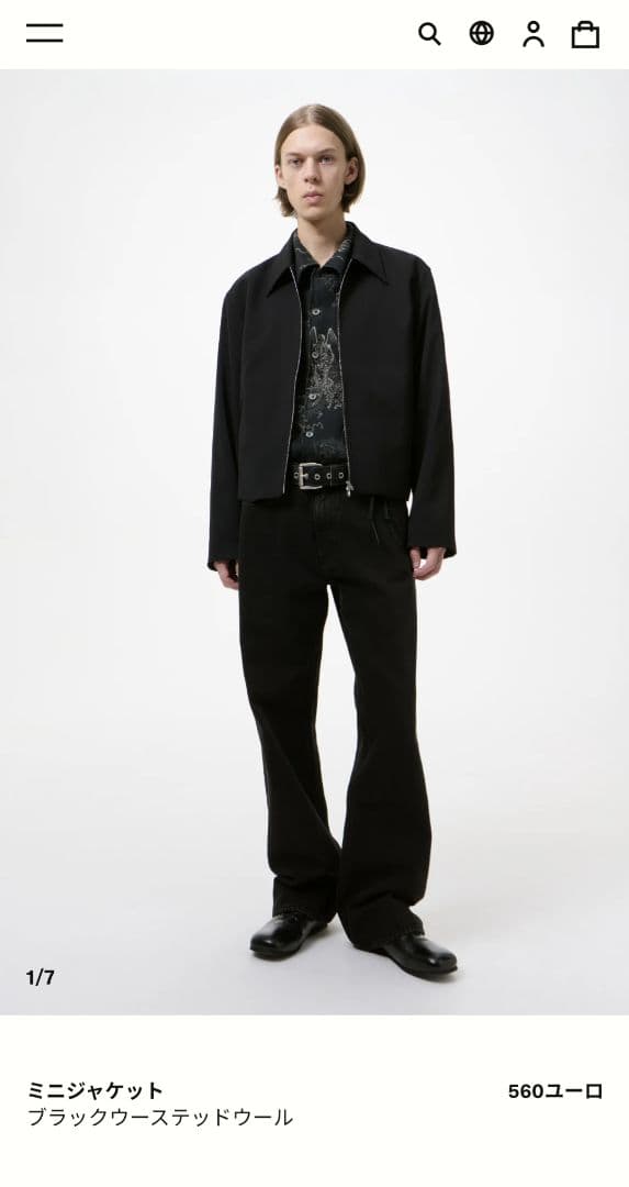 【正規品】OUR LEGAC MINI JACKET (ミニジャケット)48