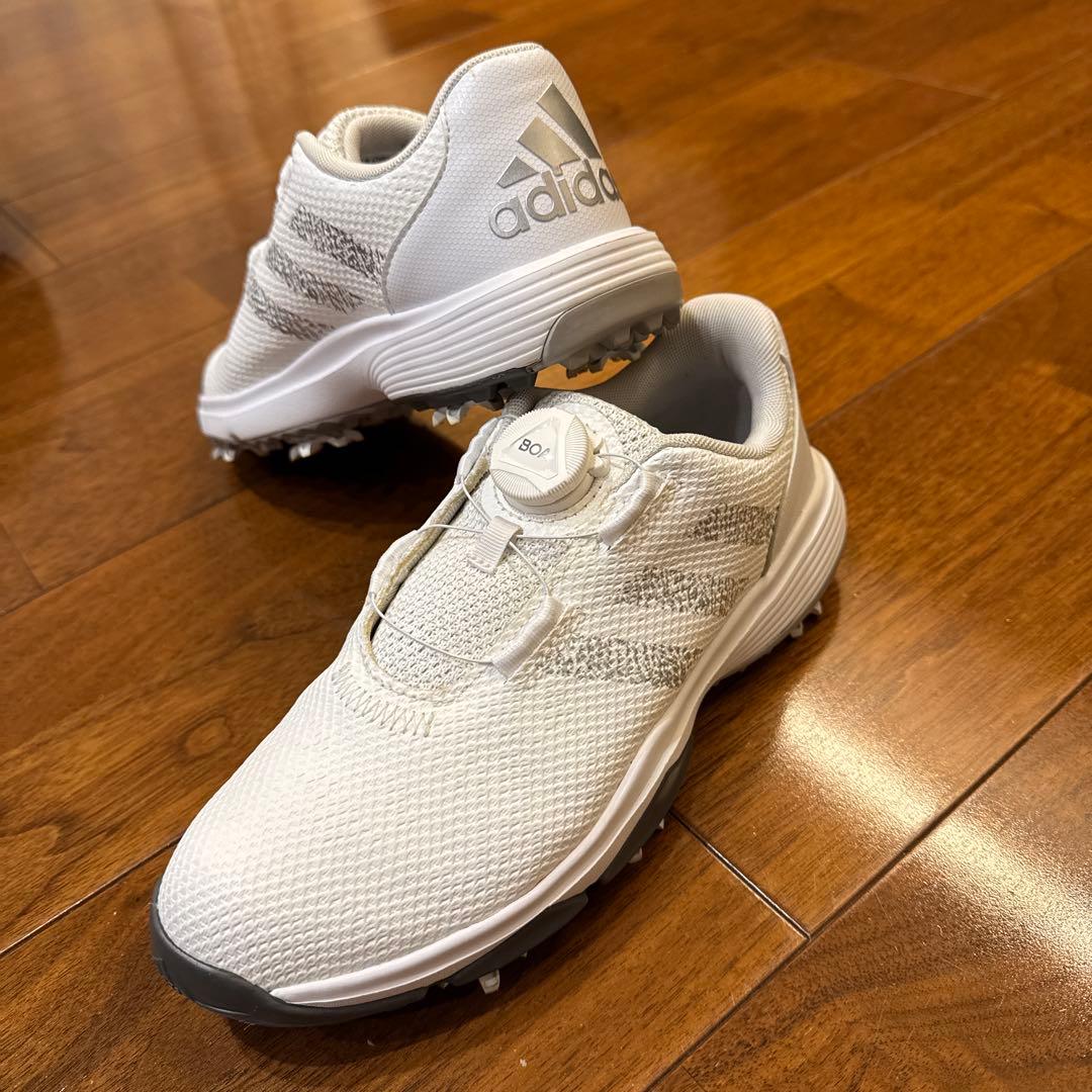 adidas ゴルフシューズ BOAシステム ホワイト