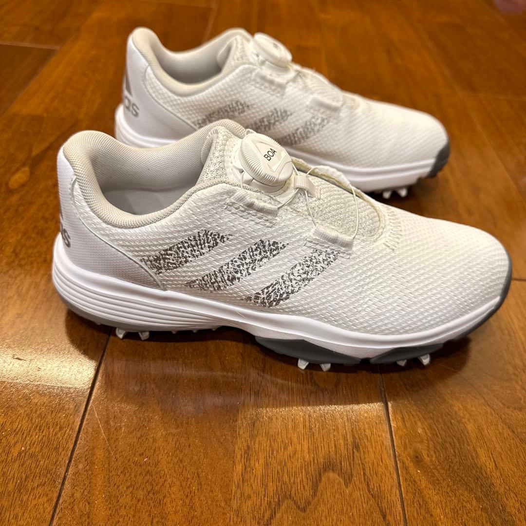 adidas ゴルフシューズ BOAシステム ホワイト