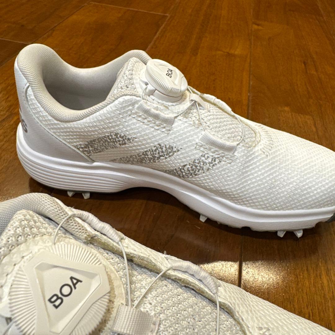 adidas ゴルフシューズ BOAシステム ホワイト