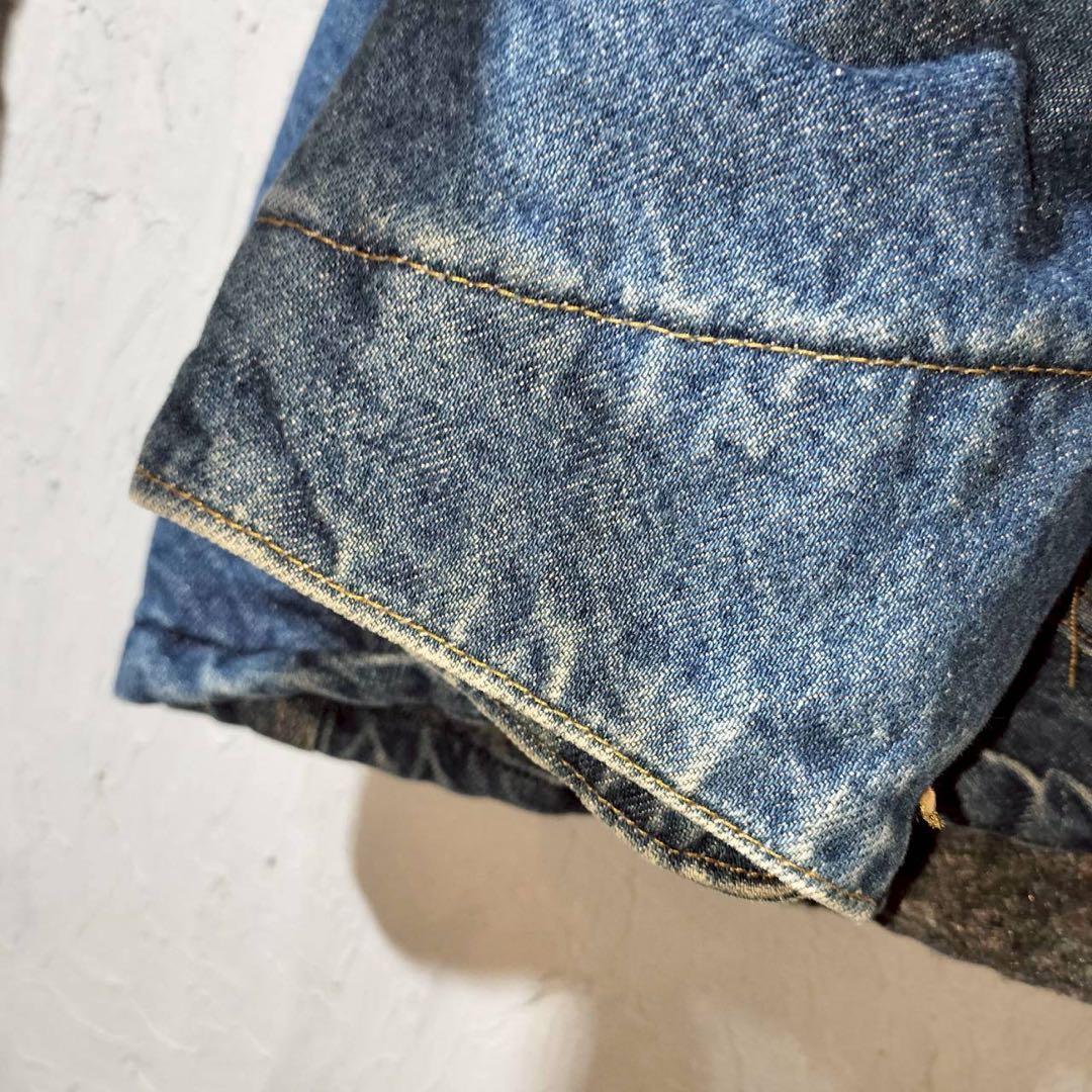 カーハート　ミシガンチョアコート　デニム　カバーオール　ワークジャケット　3XL