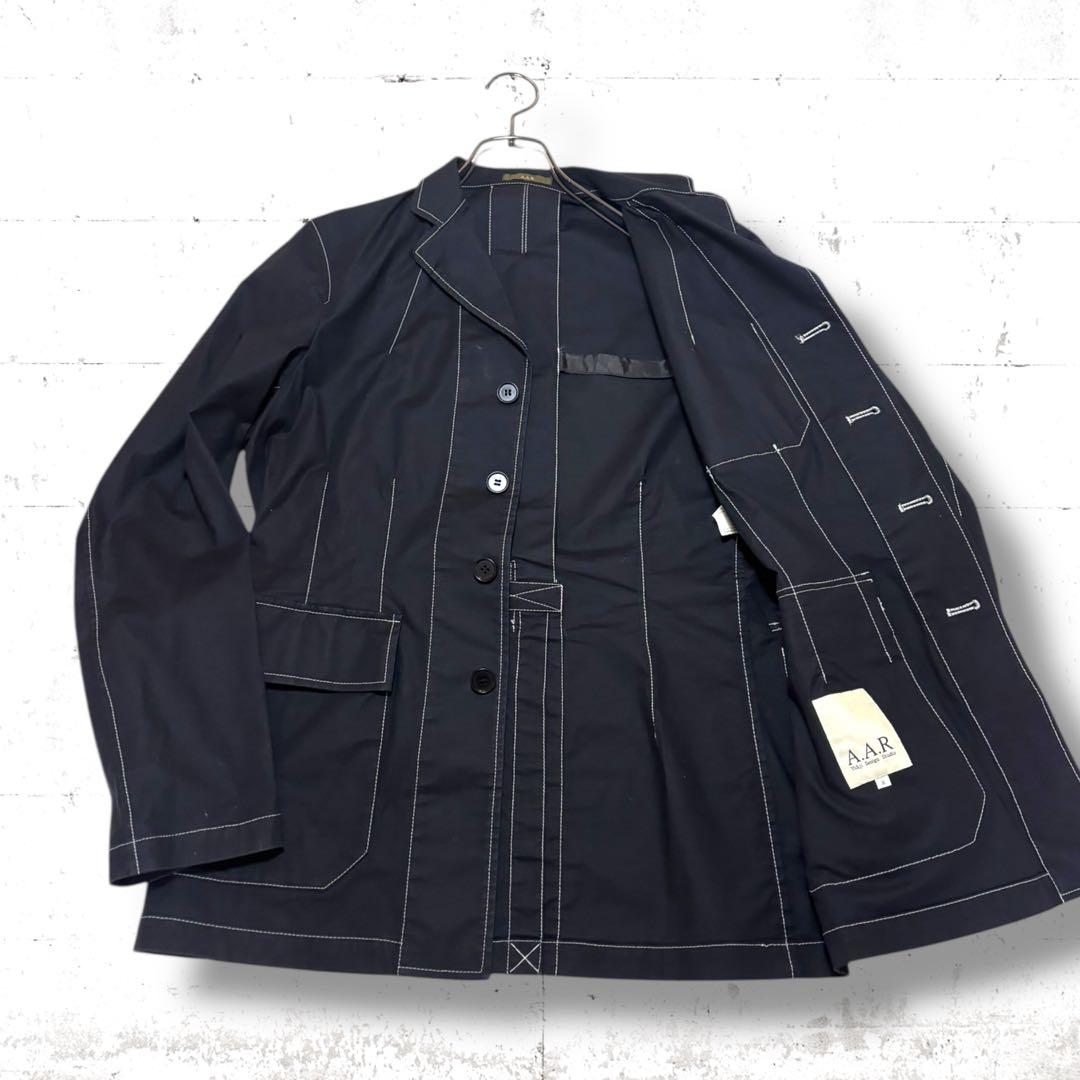 A.A.R. youji yamamoto ステッチ　ストレッチ　ジャケット