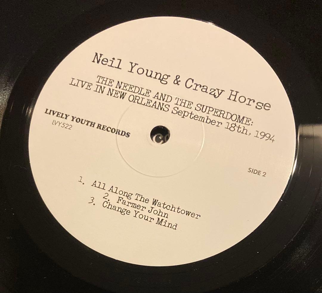 ◾️500枚限定盤/94年ニューオリンズ公演◾️NEIL YOUNG & CRAZY