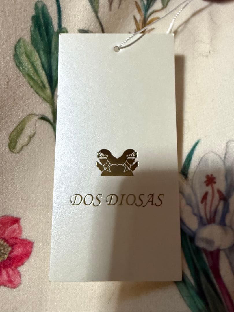 DOS DIOSAS 花柄 フラワープリントコート　38サイズ［Ｍ］