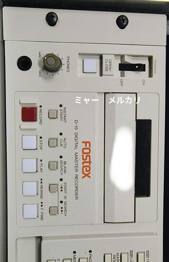 DAT FOSTEX 中古　少々難あり
