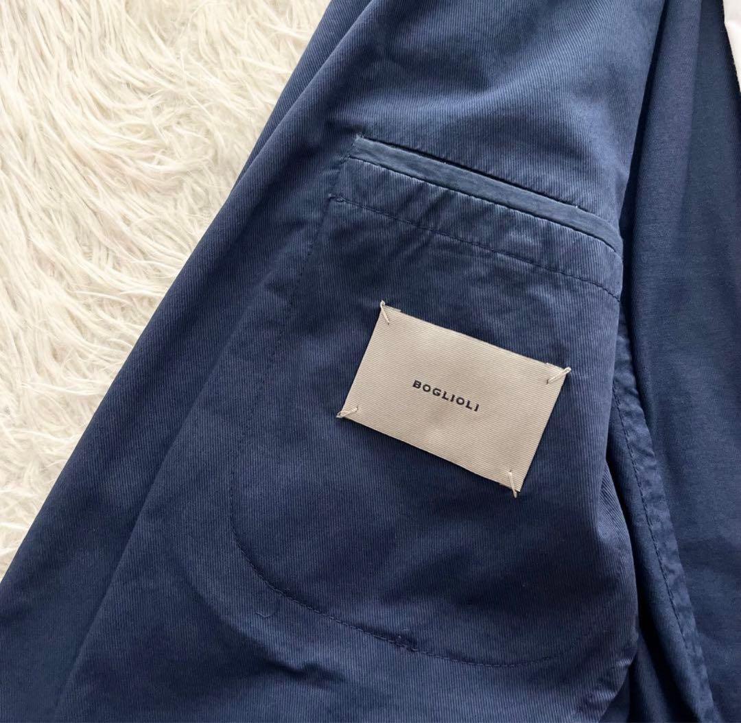 BOGLIOLI / COAT ブルー コットン ジャケット サイズ44