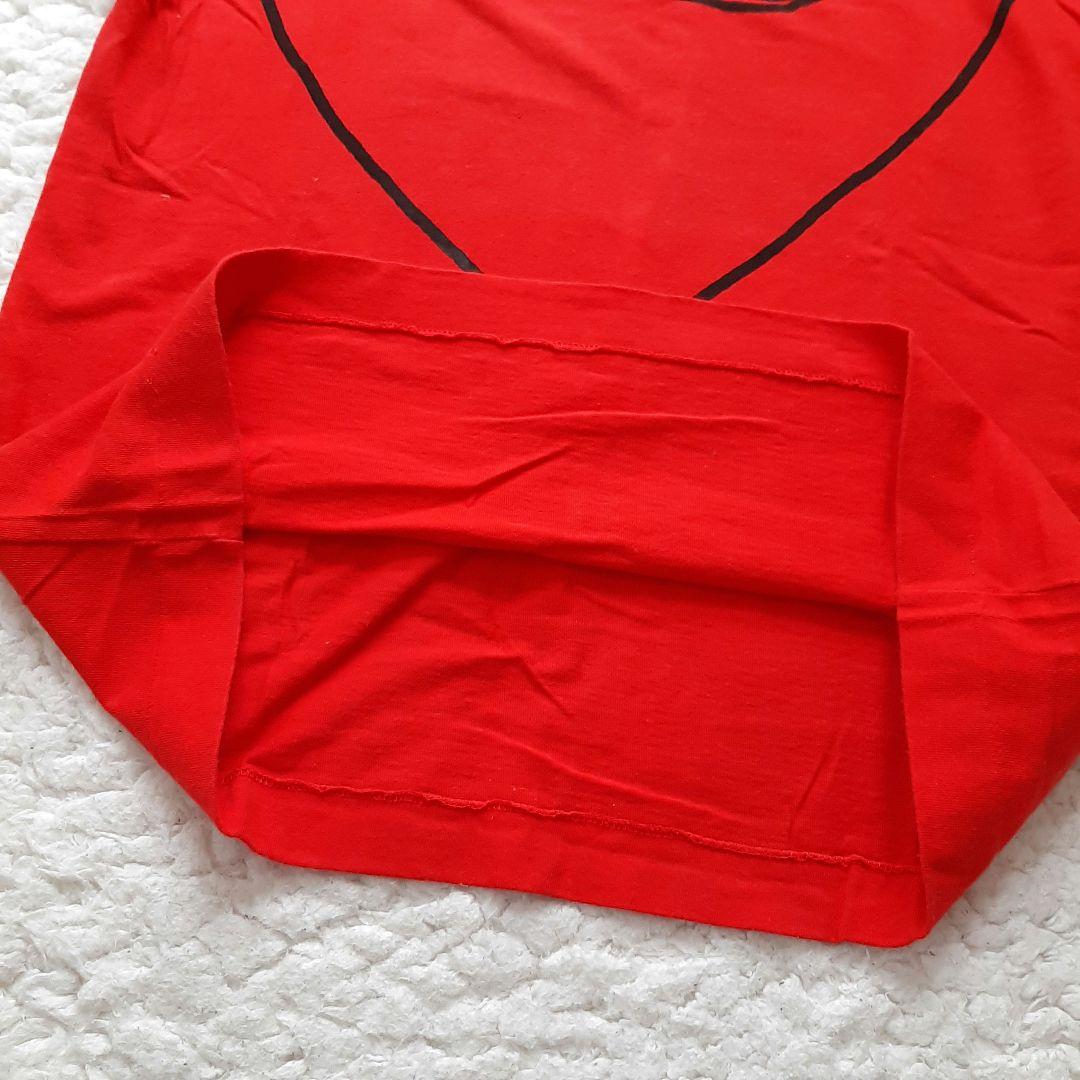コムデギャルソン PLAY Tシャツ 半袖 赤　M