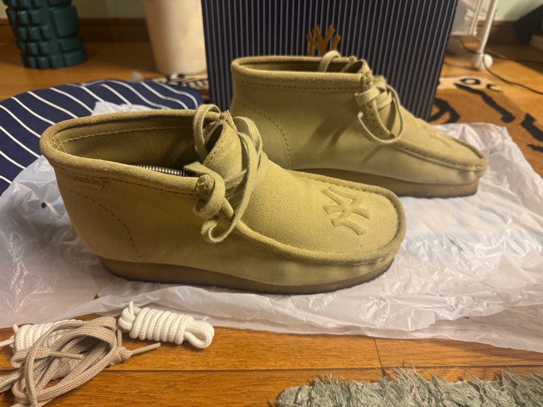 Clarks KITH ワラビー MLB コラボ