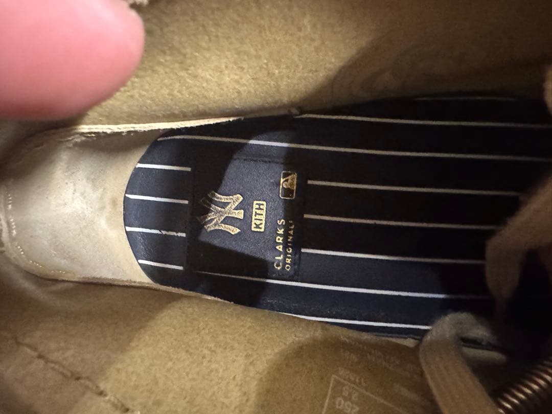 Clarks KITH ワラビー MLB コラボ