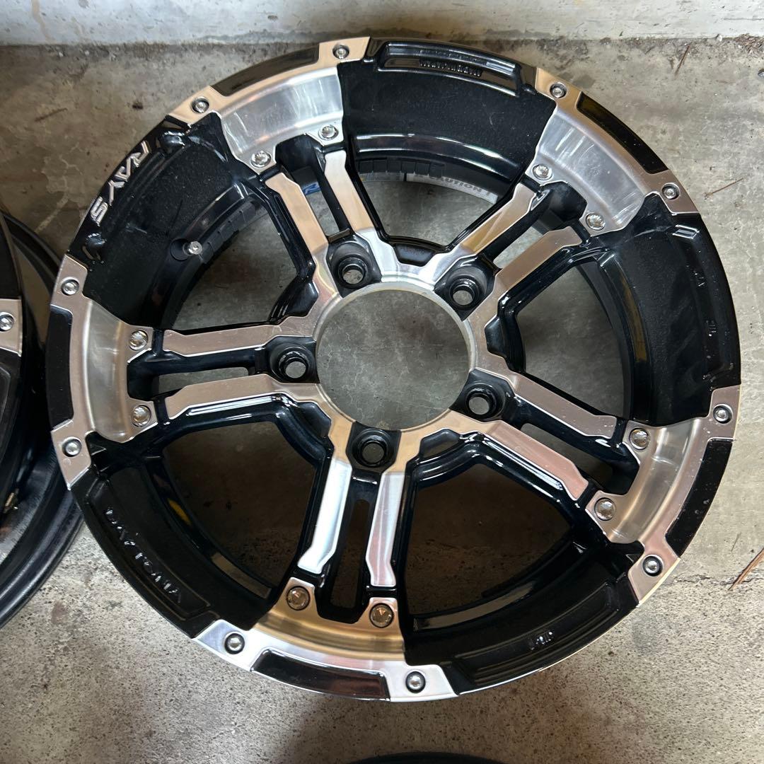 ジムニーJB64 RAYS 16インチホイール 5H PCD139.7