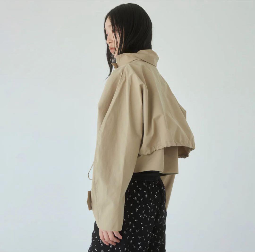 searoomlynn Multi collarショートトレンチコート
