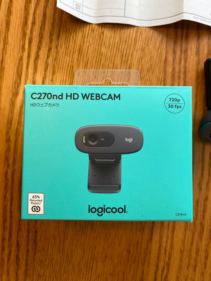 【セット販売】logicool トラックボールマウス + HD WEBCAM
