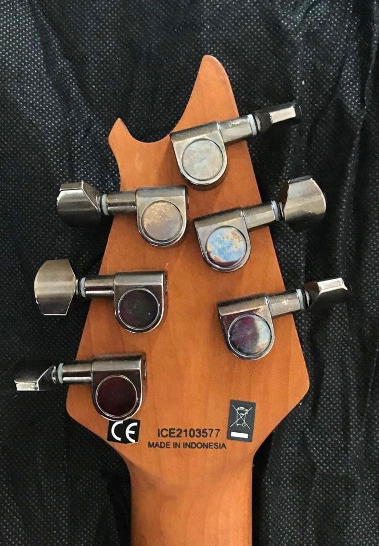 ギター EVH Wolfgang WG Standard QM Transparent
