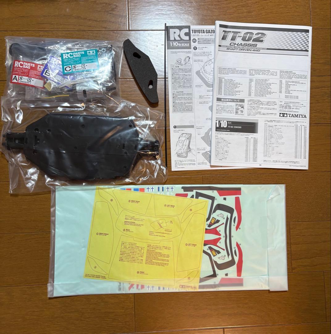 1/10電動RCカーシリーズ トヨタガズーレーシング WRT/ヤリス WRC