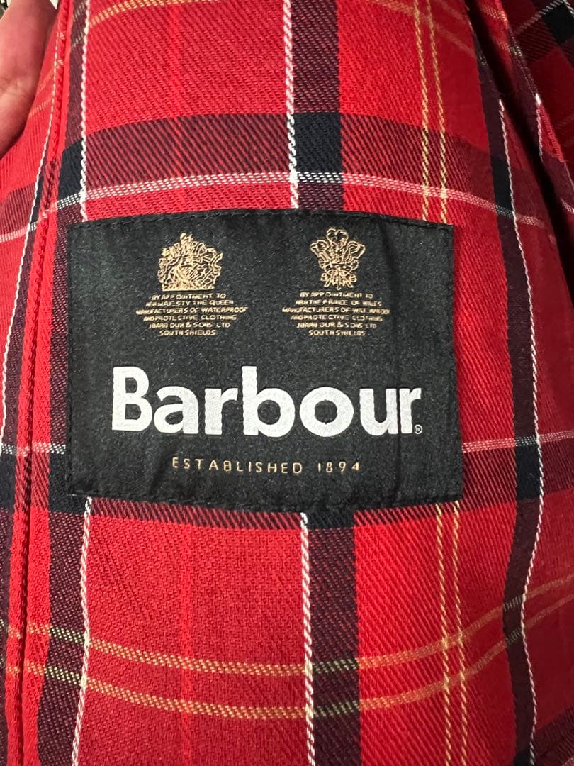 週末価格！早いもの勝ち　Barbour 別注　アダムエロペ 36 ノンオイル