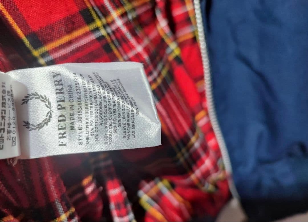 ハリントンジャケット　FRED PERRY メンズM
