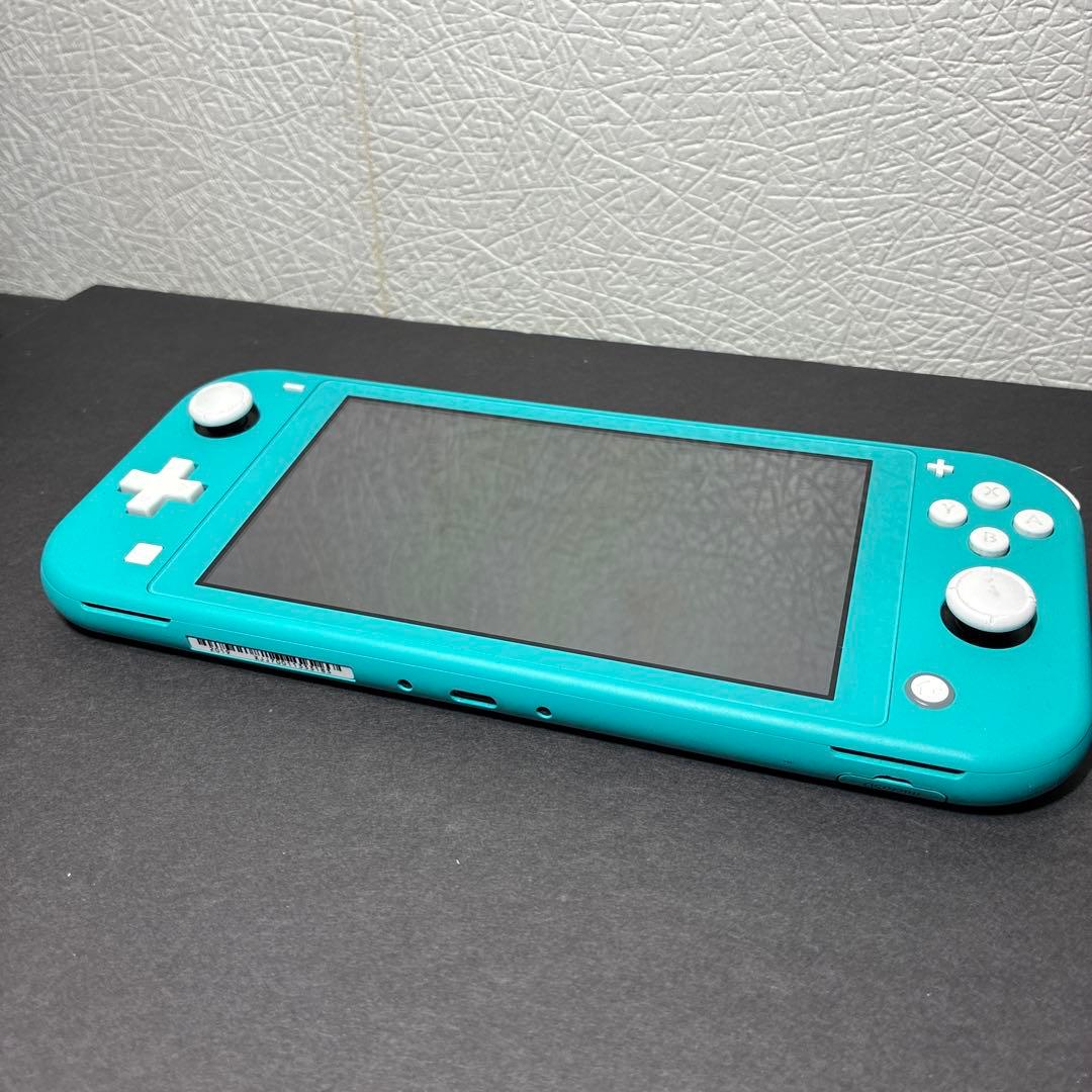 Nintendo Switch Light 本体 ターコイズ 箱付き 充電器無し