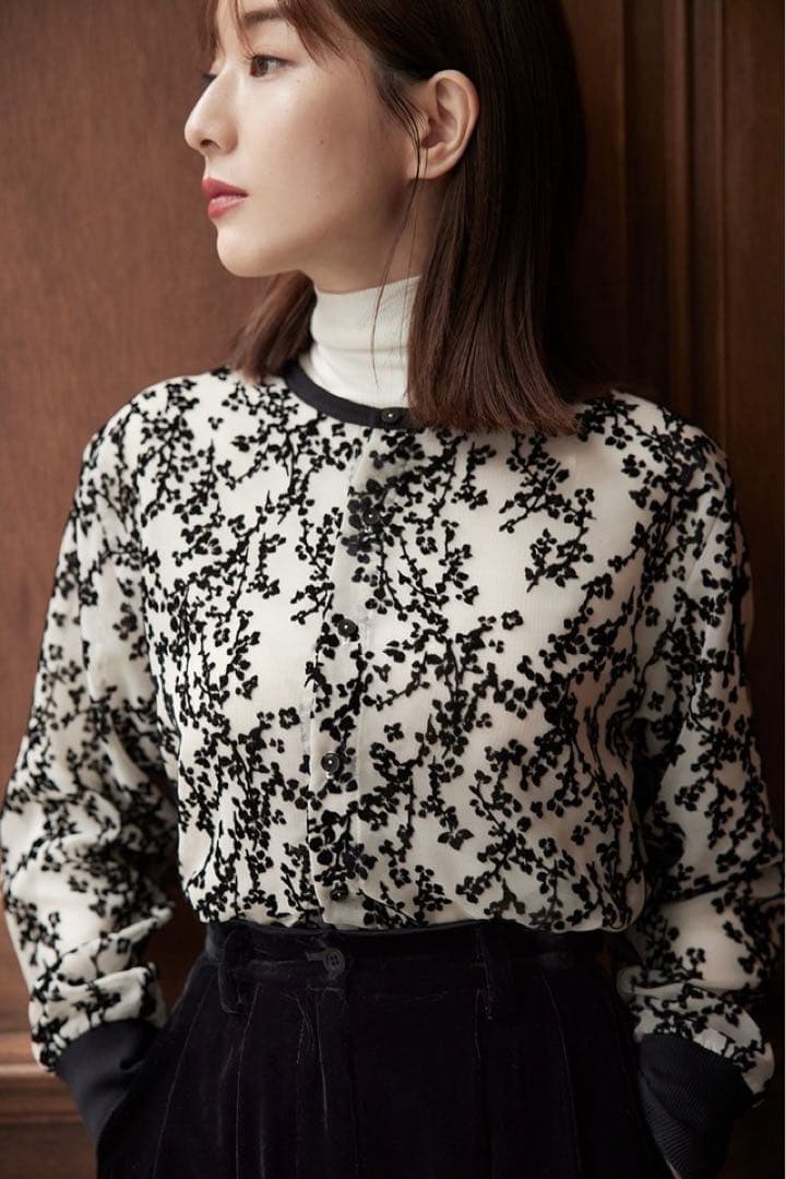 CLANE 田中みなみ　FLORETS OPAL CARDIGAN