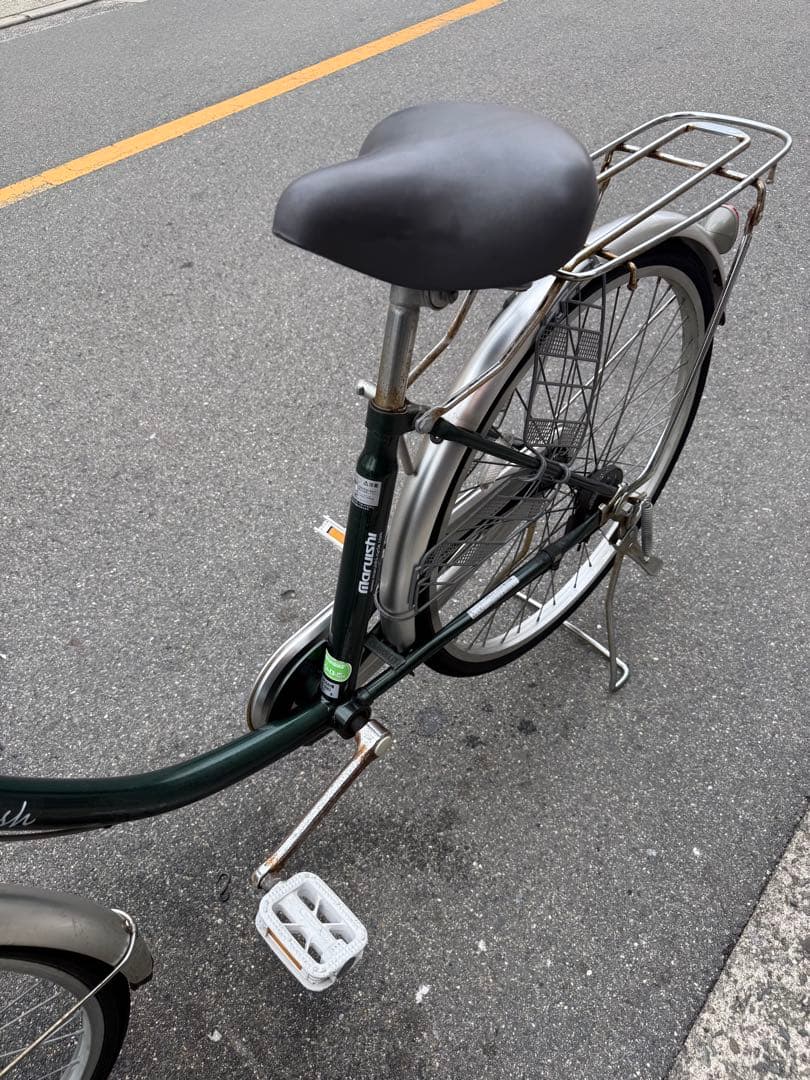 192 自転車 大阪市 【引取り限定】 26インチ 大きいカゴ