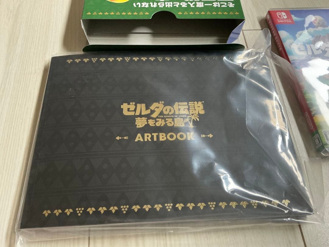 【美品 中古】ゼルダの伝説 夢をみる島 ARTBOOK SET