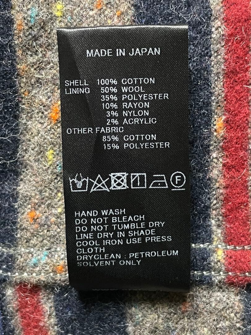 定価54780円 オアスロウ ウールライナー リラックスフィット カバーオール