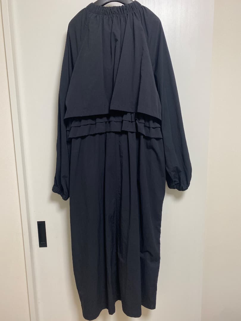 【最終価格】LOHEN リングドットバックレイヤードコート ブラック