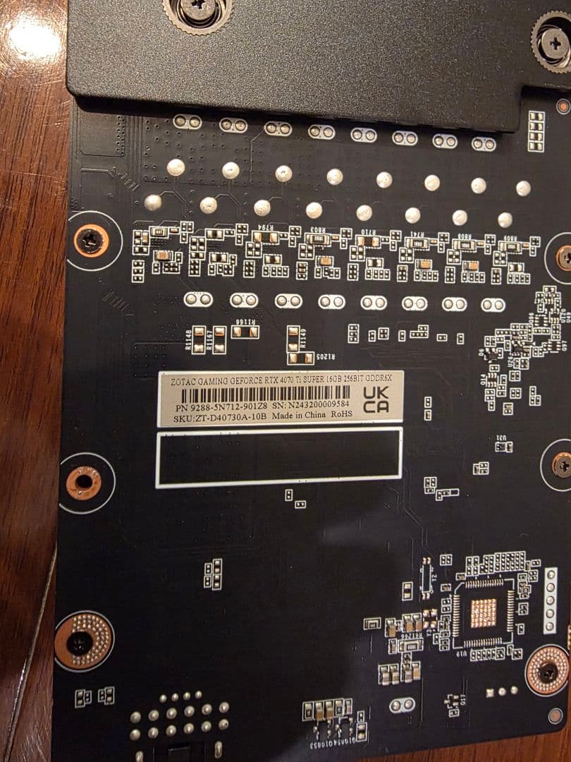GeForce RTX4070 Ti Super 16GB ブロワータイプ