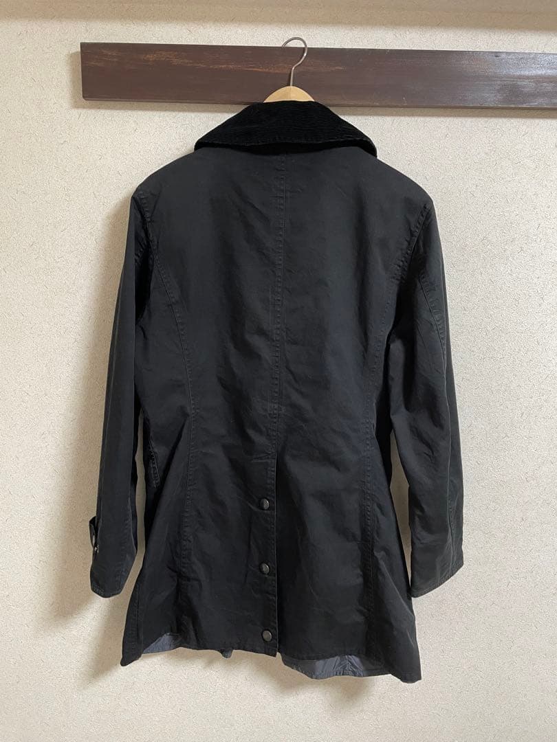 Barbour ノンワックスジャケット　ブラック