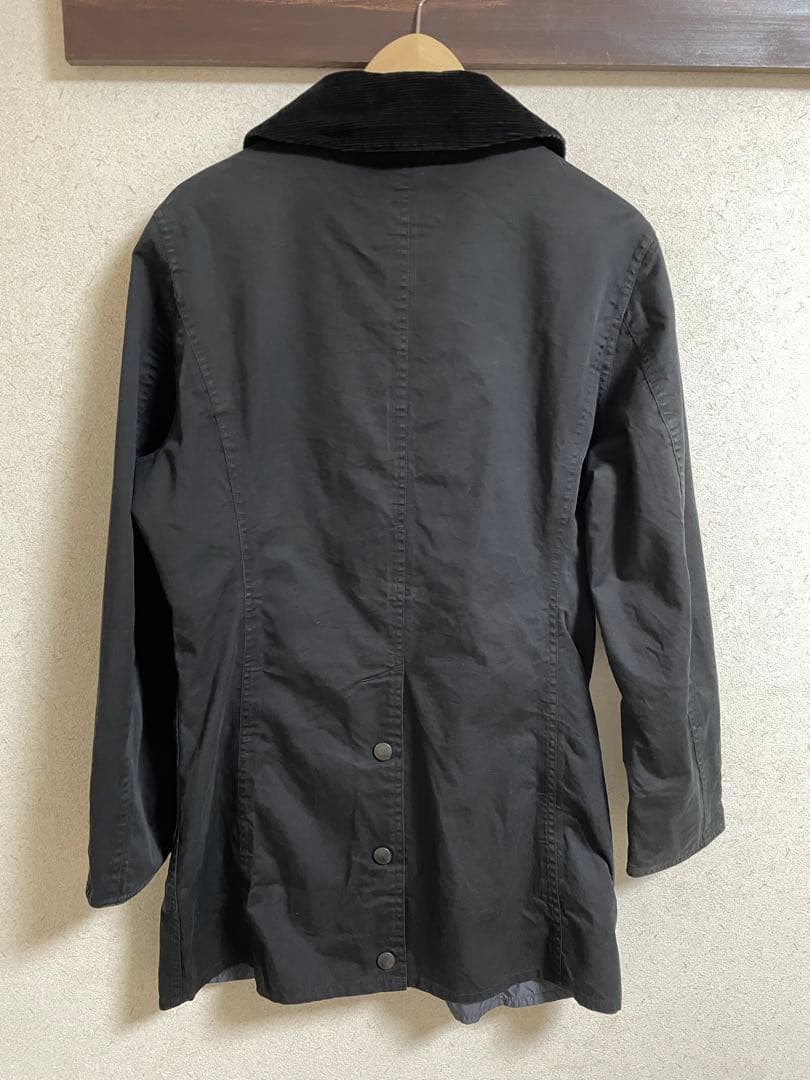 Barbour ノンワックスジャケット　ブラック