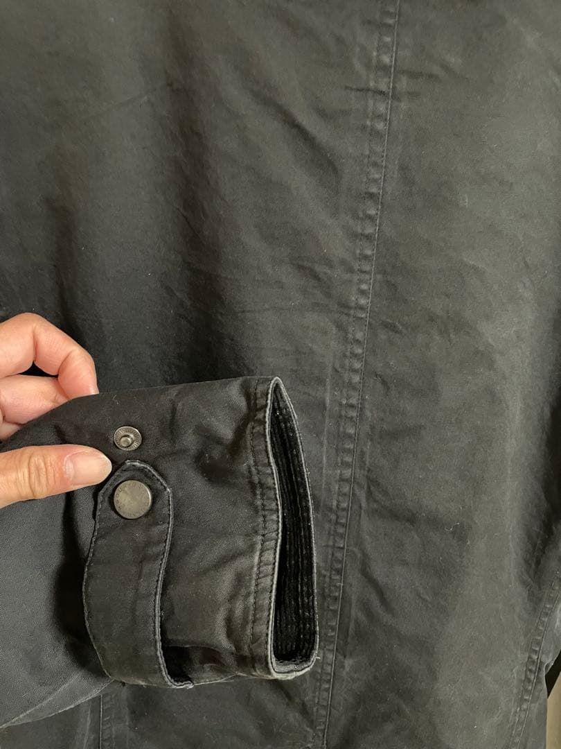 Barbour ノンワックスジャケット　ブラック