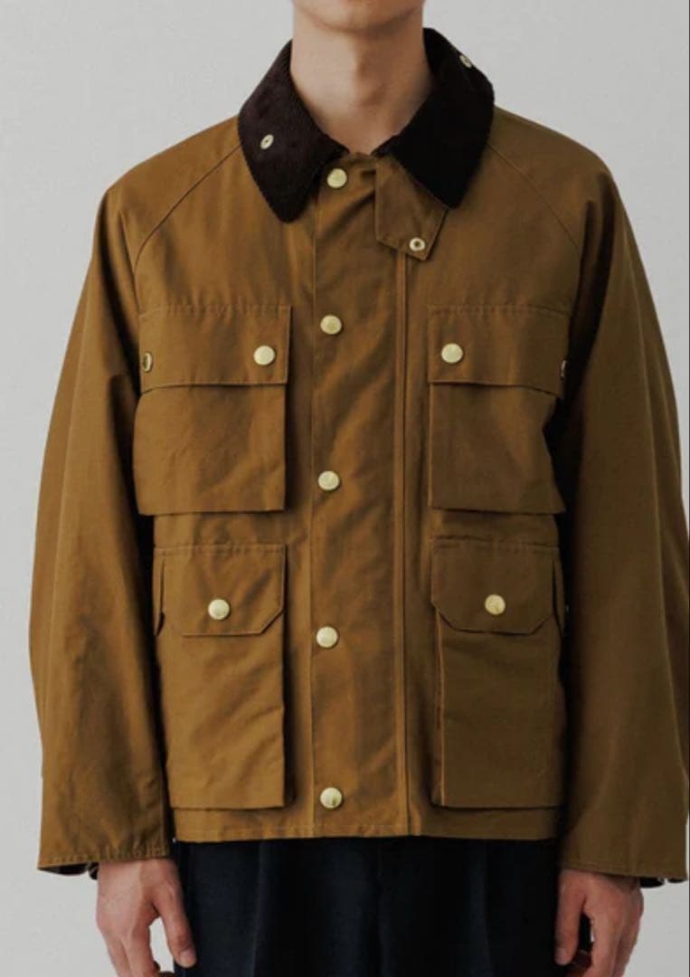 お値下げ！アダムエロペ《別注》【Barbour】4ポケットショートブルゾン