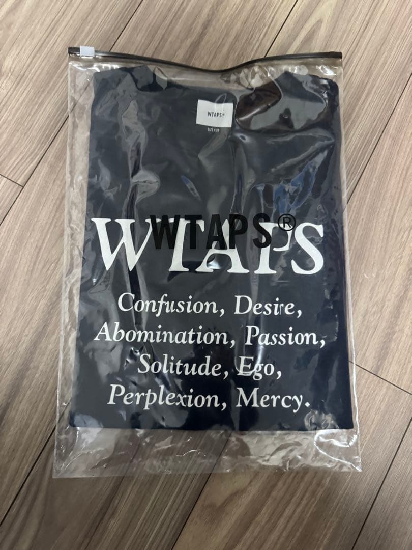 WTAPSダブルタップスTシャツCONTAINING01サイズM新品ネイビー