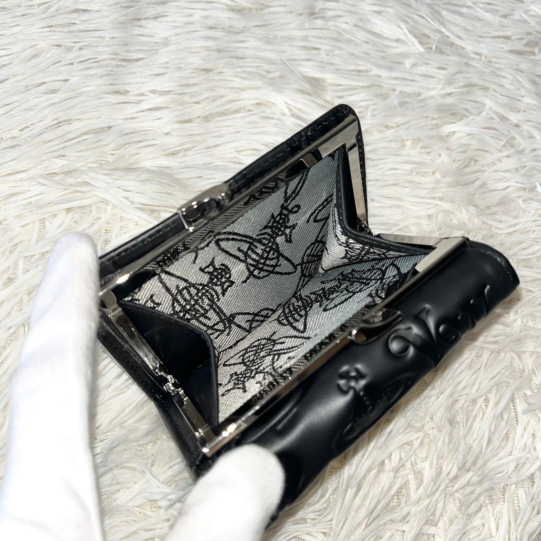 未使用✨ヴィヴィアン 三つ折り ウエストウッド がま口 財布 オーブ