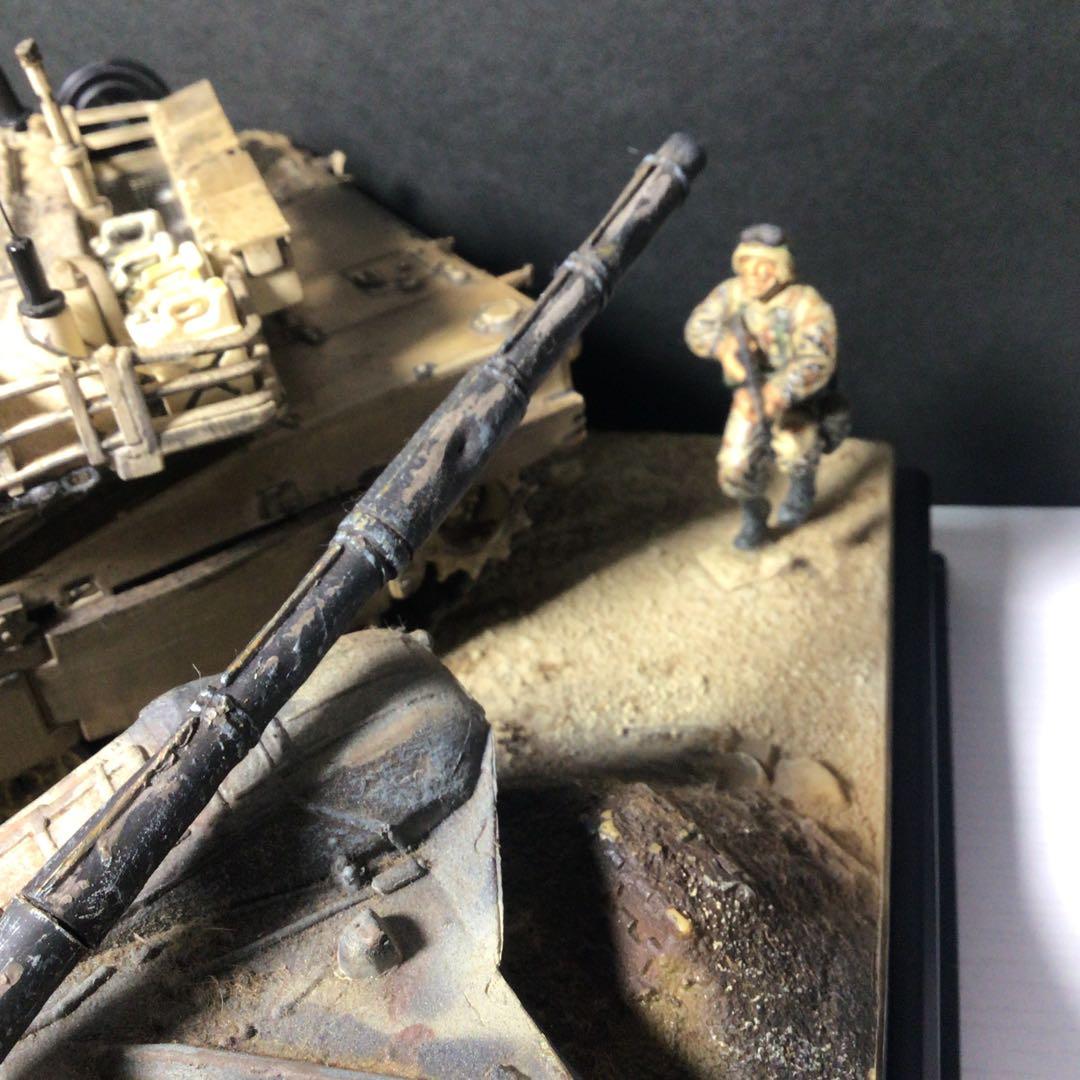 超希少品現状品forces of valor ジオラマ戦車戦争クエート解放