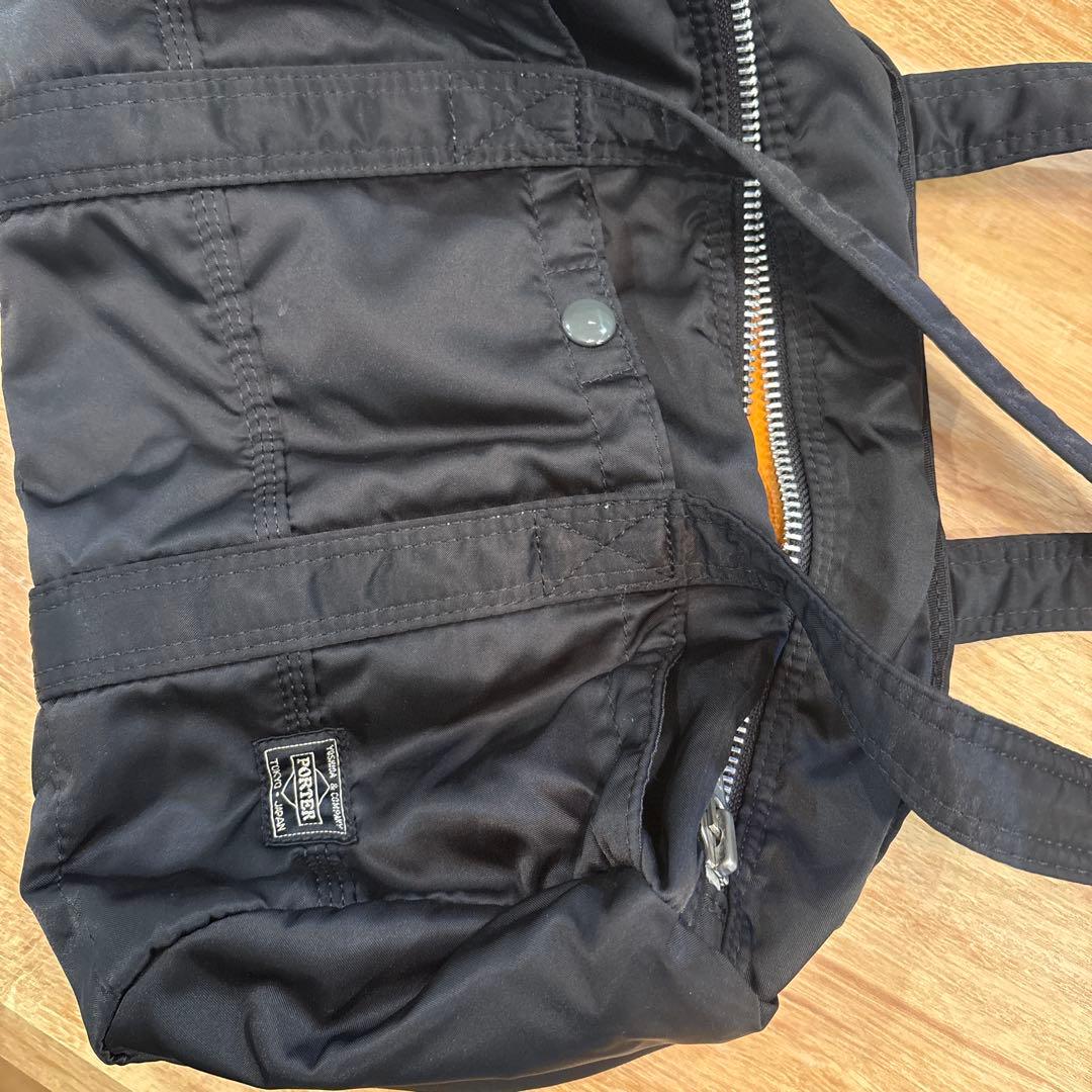 【美品】PORTER / TANKER / DUFFLE BAG(L) /黒