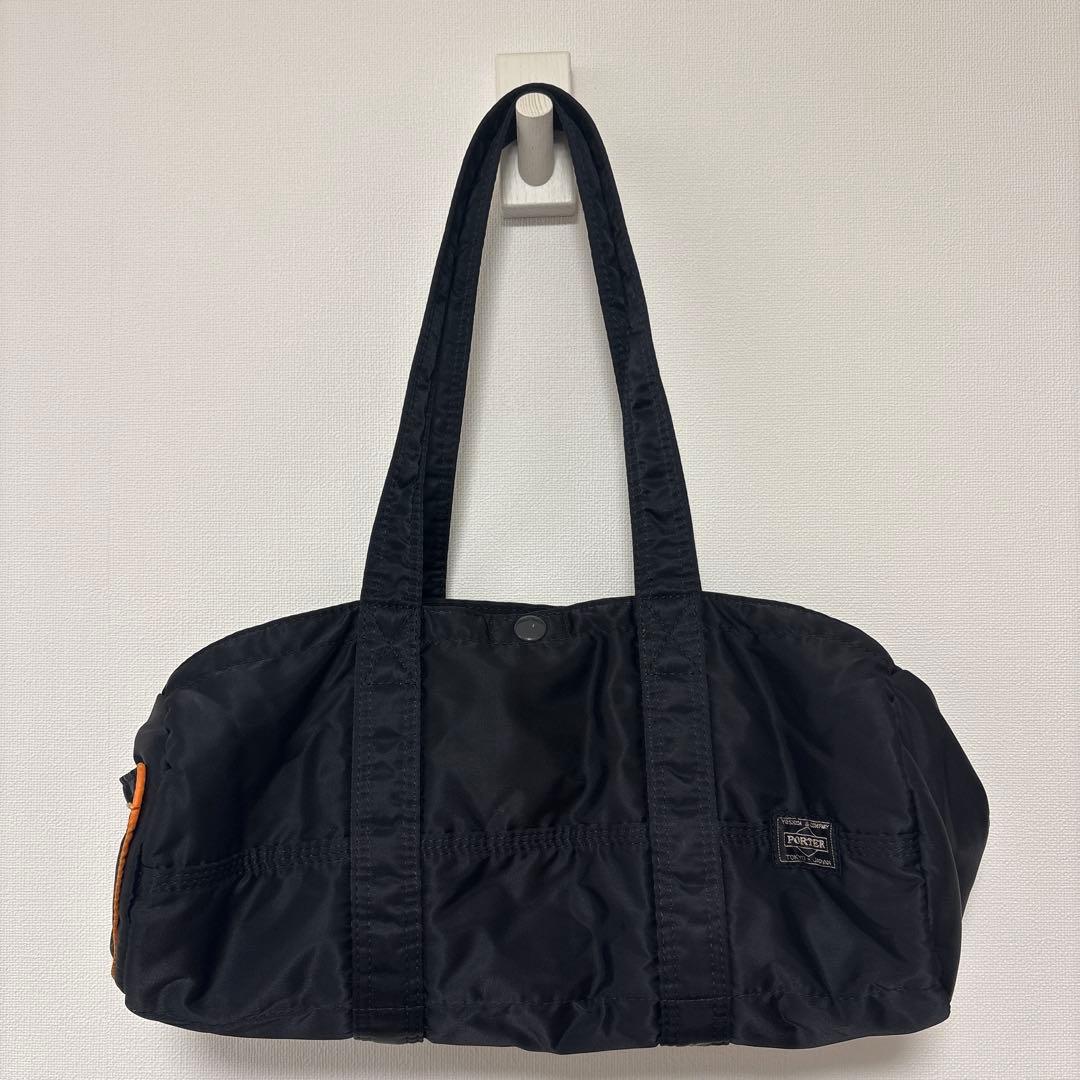 【美品】PORTER / TANKER / DUFFLE BAG(L) /黒